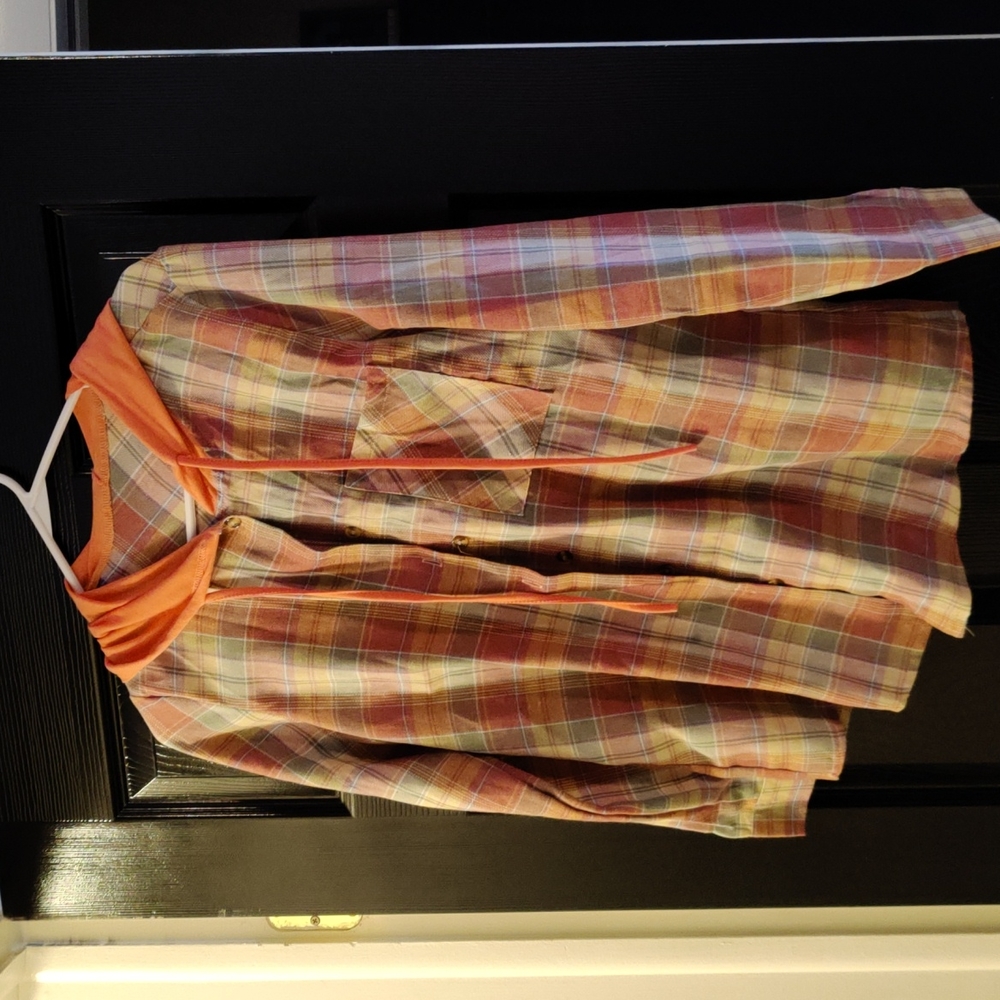 Hooded flannel
